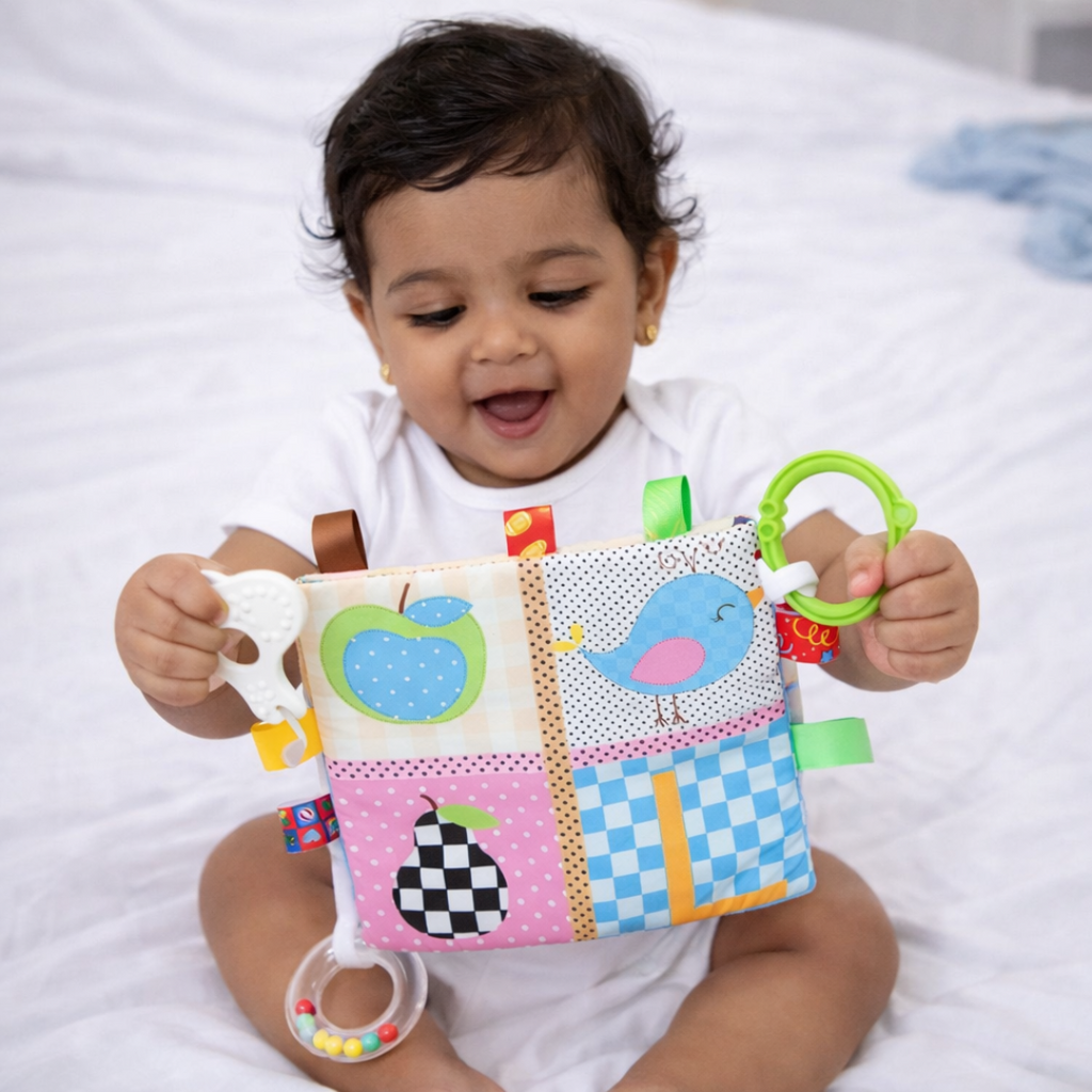 Play · Learn · Grow – Half Birthday Gift Basket (6+ Months | Gender Neutral)