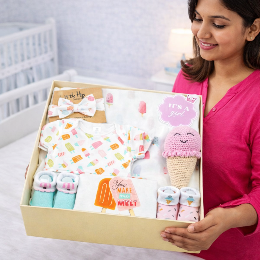 Sweet Treats & Little Feet Gift Box