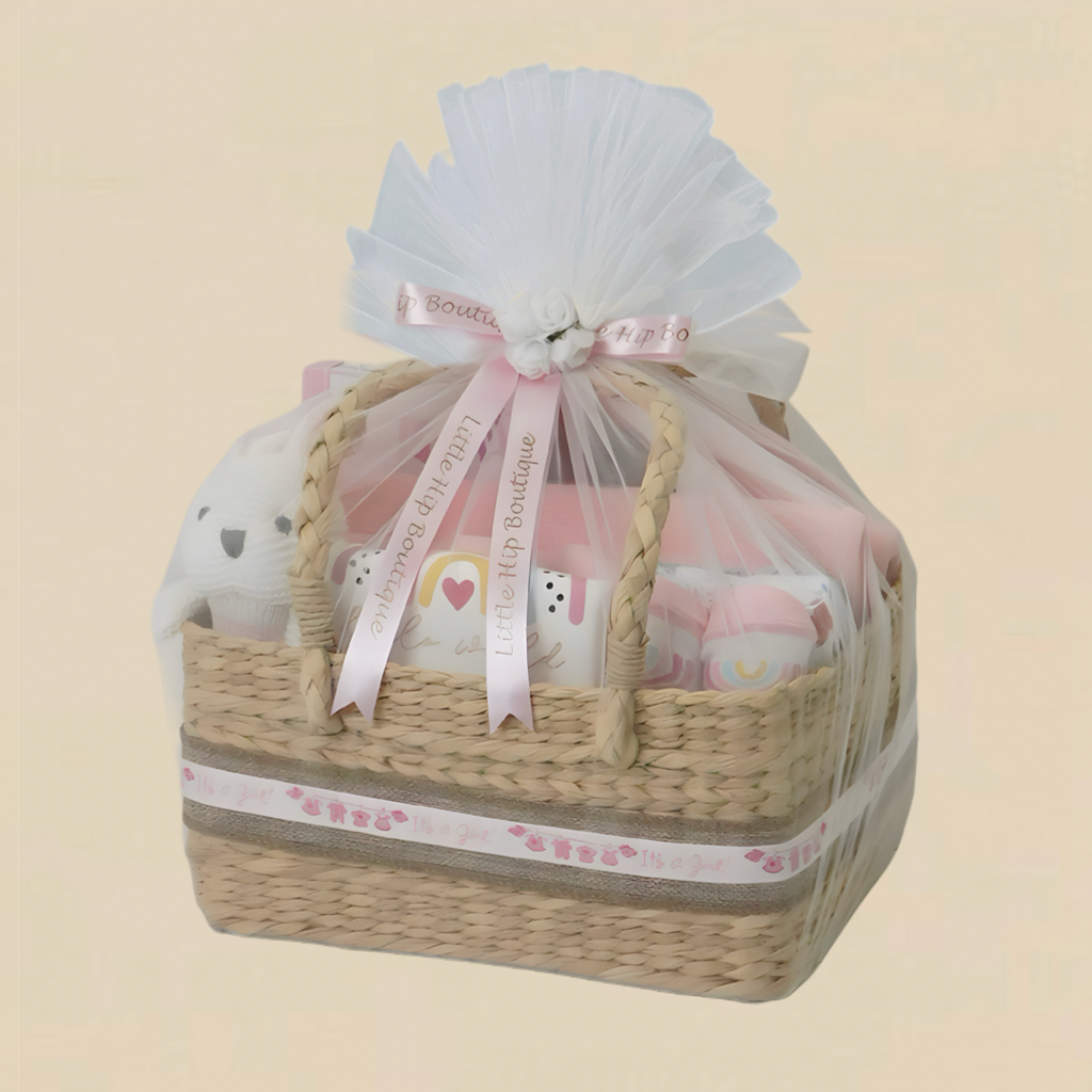 Welcome Baby Girl – Keepsake Hamper
