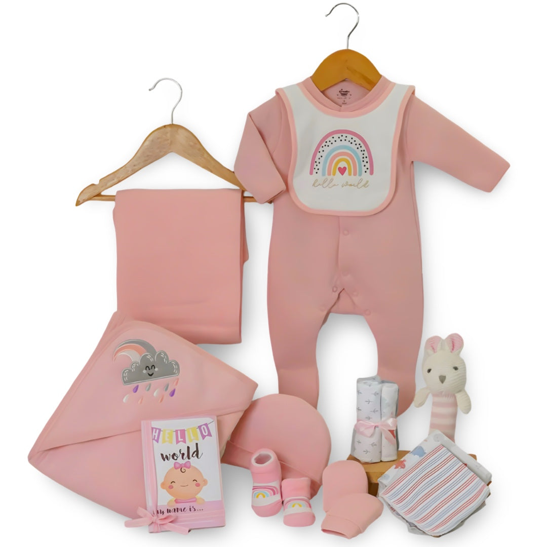 Welcome Baby Girl – Keepsake Hamper