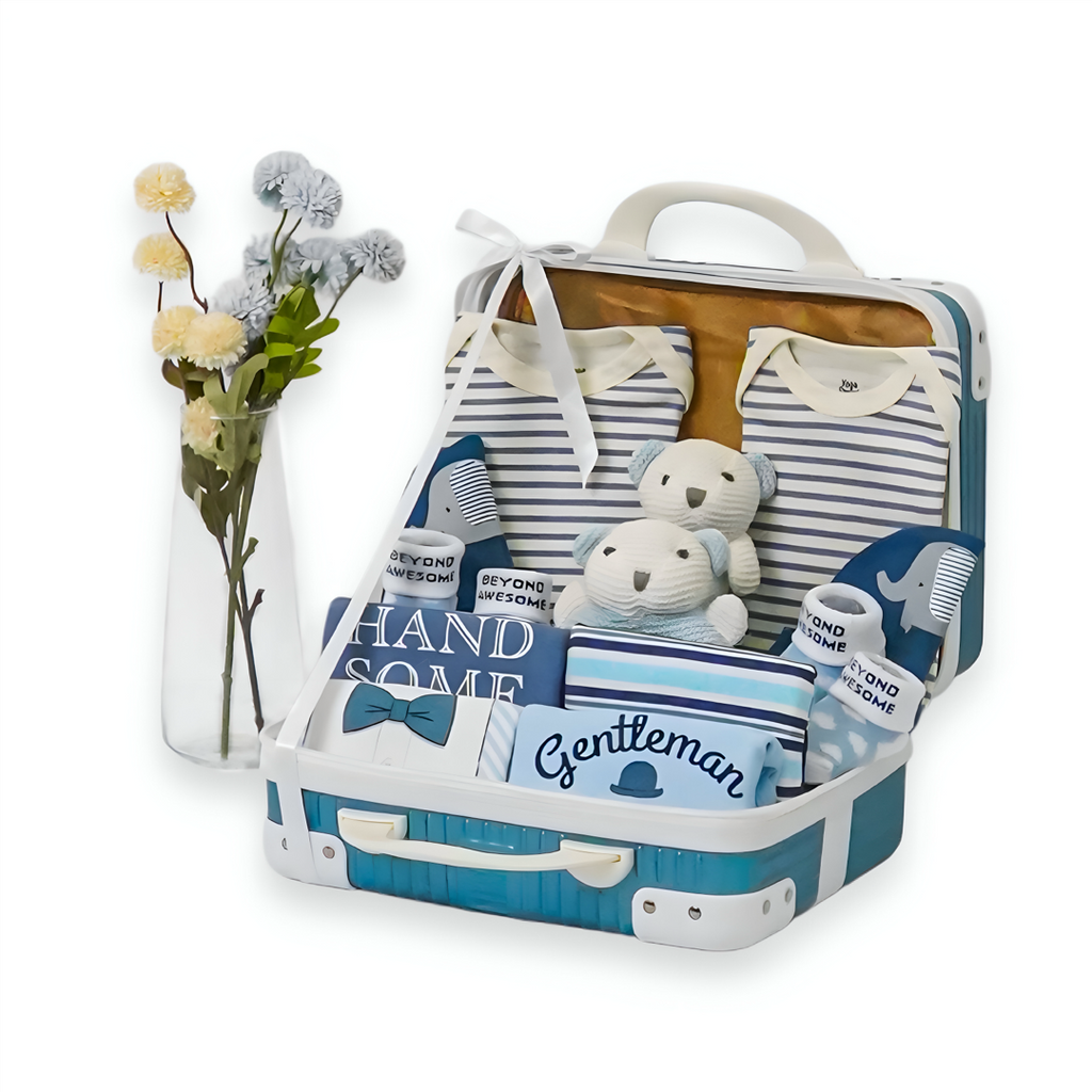Two Little Gentlemen – Twin Boys Gift Hamper