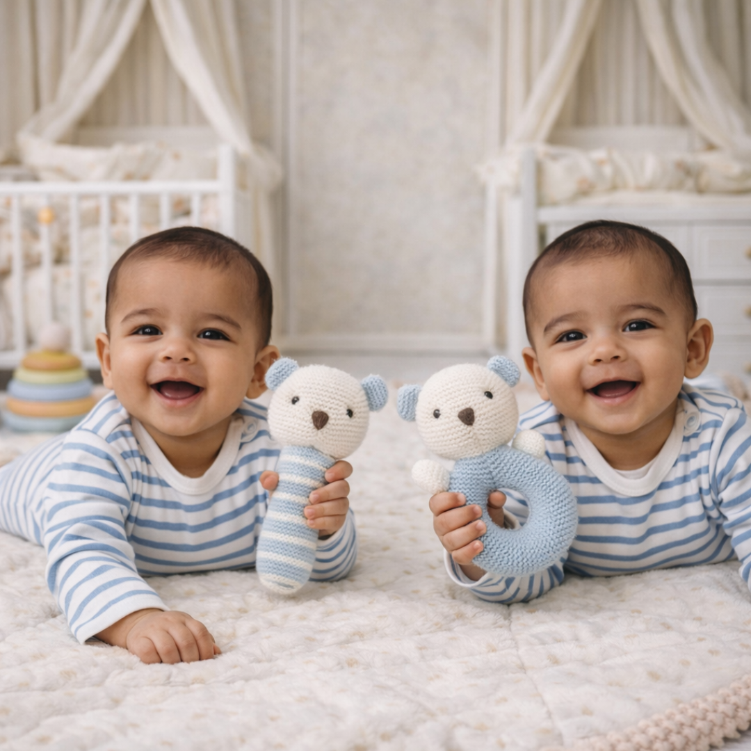 Two Little Gentlemen – Twin Boys Gift Hamper