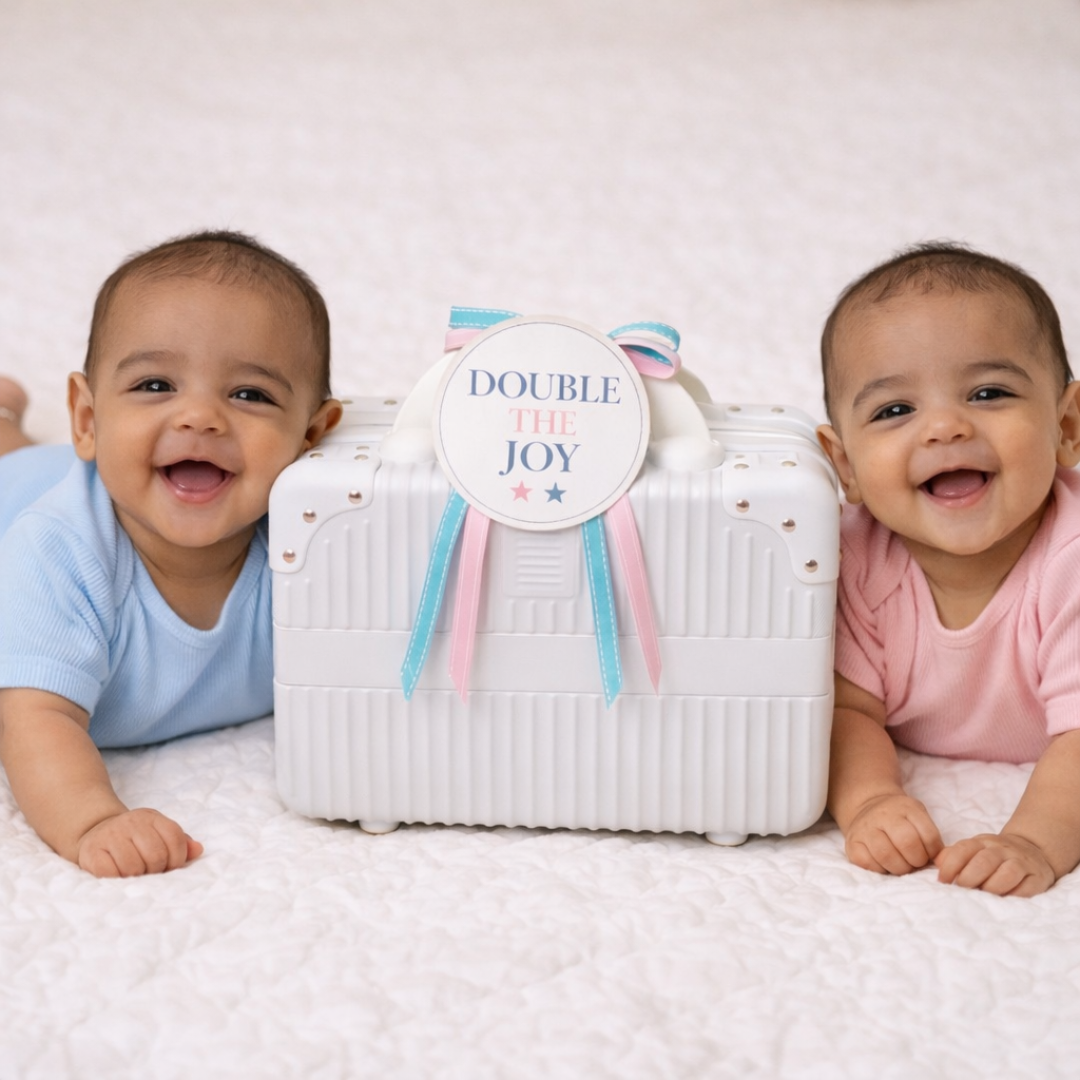 Blush & Blue – Twin Brother & Sister Gift Hamper