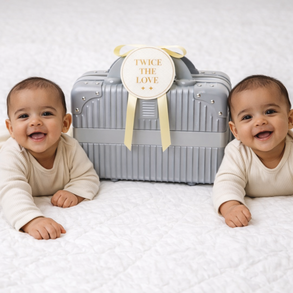 Twice the Love – Unisex Twin Baby Gift Hamper