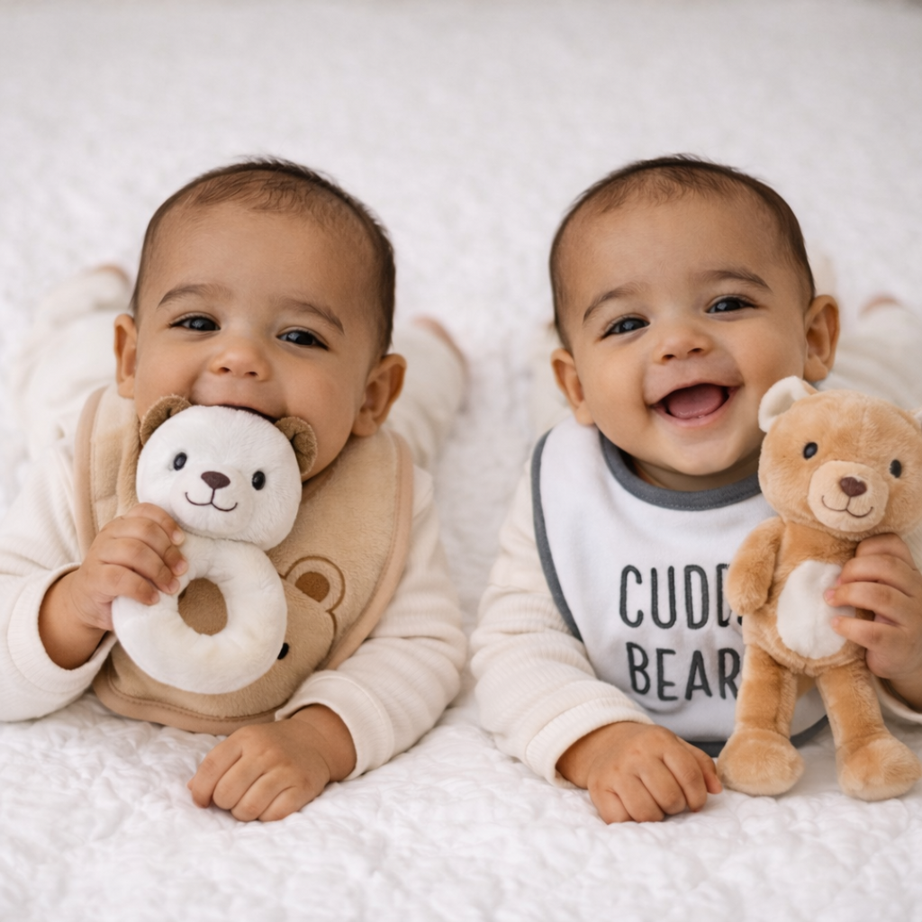 Twice the Love – Unisex Twin Baby Gift Hamper