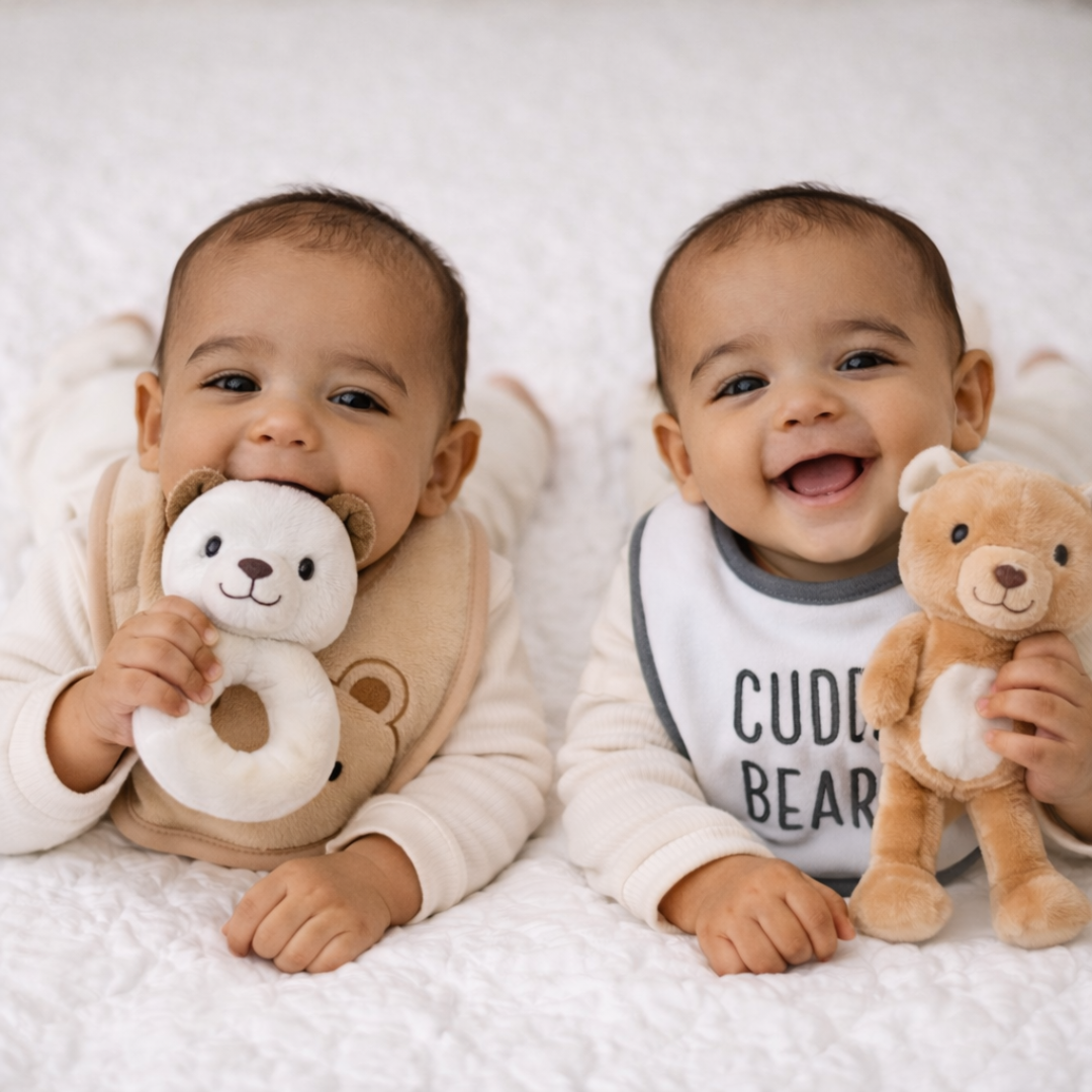 Twice the Love – Unisex Twin Baby Gift Hamper