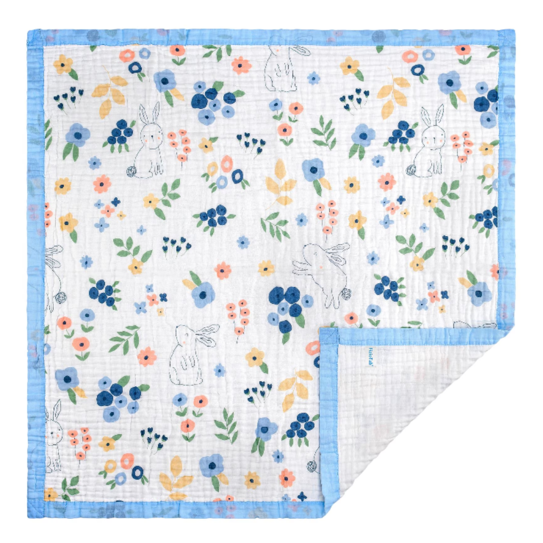 Garden Bloom Muslin Blanket